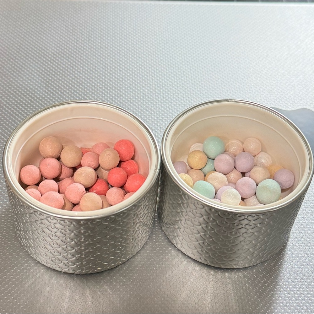 Guerlain meteorites #2 Clair/Light and #4 Dore/Golden